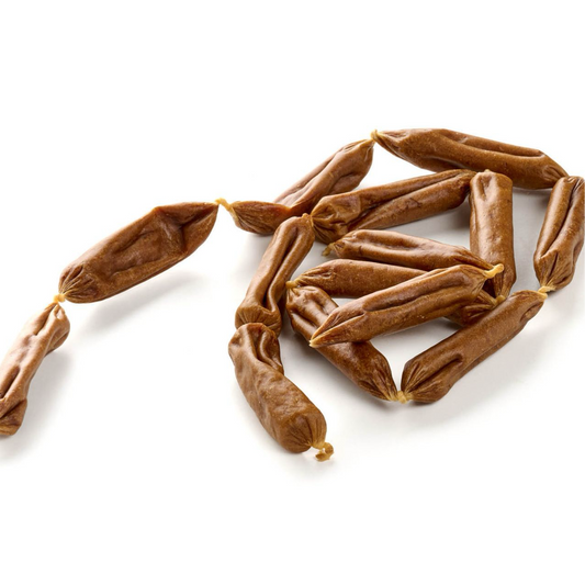 Kauartikel Snackworstjes kip natuurlijke kauwsnack hond 1 meter