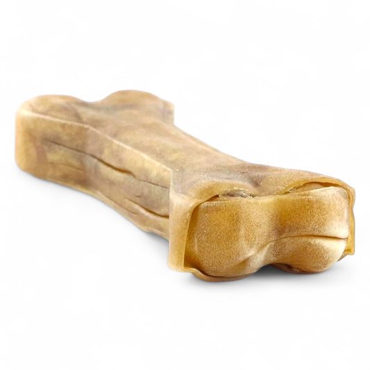 Dogboss hertenhuid kauwbot natuurlijke kauwsnack hond 12 en 17 cm