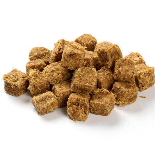 Kauartikel Kippenblokjes natuurlijke kauwsnack hond 100 gram
