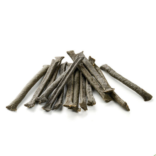 Kauartikel Zeebaarssticks natuurlijke kauwsnack hond 100 gram