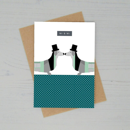 Teckels Mr & Mr kaart