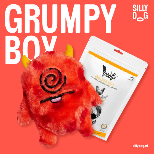 Grumpy box voor honden