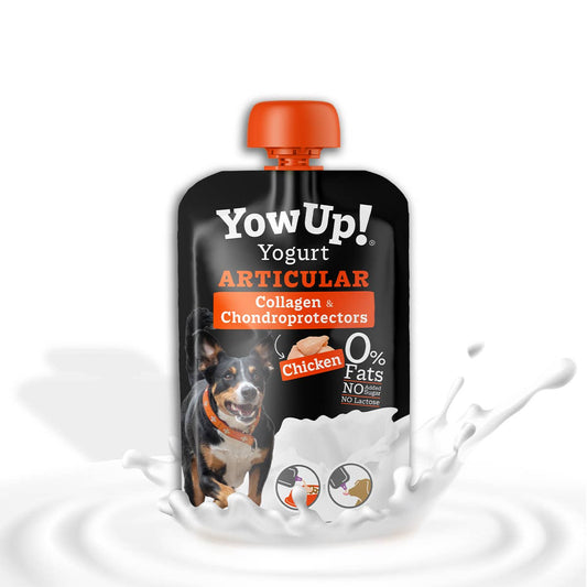 YowUp natuurlijke yoghurt voor honden gezonde gewrichten kip 115 gram