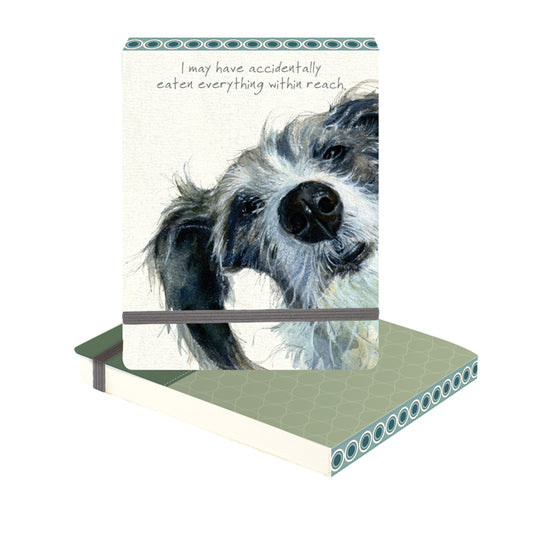 The Little Dog Laughed Notitieboekje Lurcher 12 x 9 x 1 cm