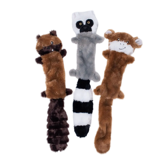ZippyPaws hondenspeelgoed Skinny Peltz luiaard, eekhoorn, aapje 46 cm