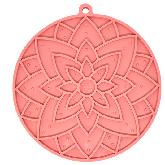 Sodapup likmat hond Lotus roze lichtgroen lila 20 cm