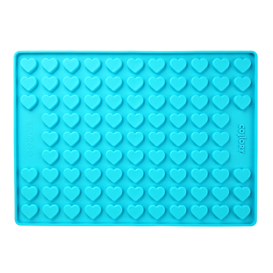 Collory Siliconen Bakmat hondenkoekjes hartjes 1,5 en 2,6 cm