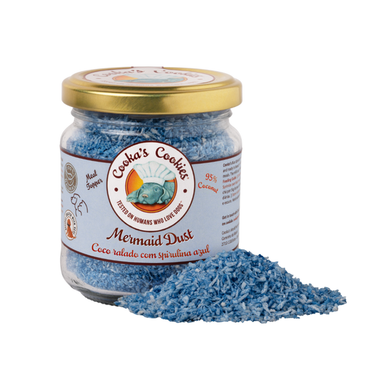 Cooka’s Cookies Mermaid Dust kokos Maaltijdtopper hond 65 gram