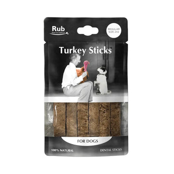 Retorn Dental sticks kalkoen natuurlijke kauwsnack hond 100 gram