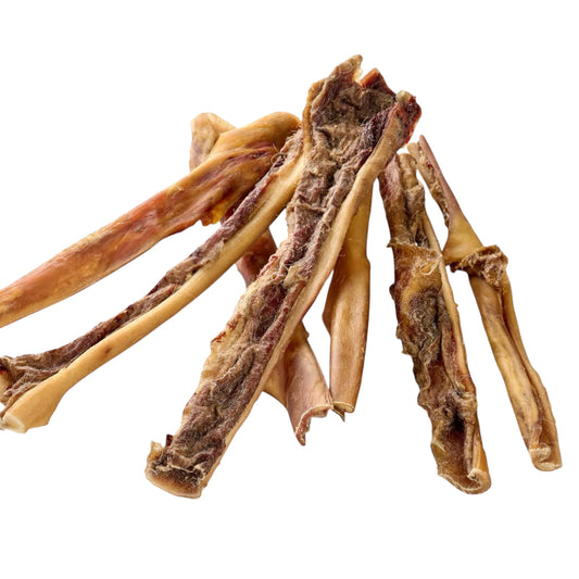 Kauartikel Runderkophuid natuurlijke kauwsnack hond 30 cm 1 - 2 stuks 100 - 300 gram