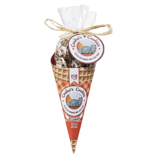 Cooka’s Cookies kalkoen Beijinhos natuurlijke trainingssnoepjes hond 50 gram