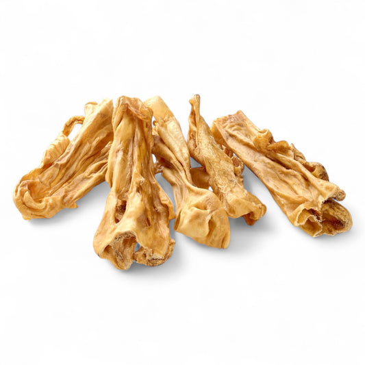Kauartikel lamshoofdhuid natuurlijke kauwsnack hond 100 gram