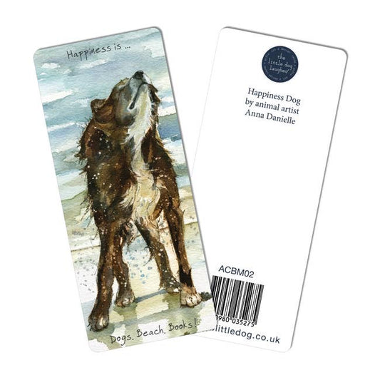 The Little Dog Laughed bladwijzer Happiness Dog