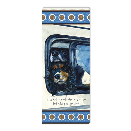 The Little Dog Laughed bladwijzer Camperbus dogs