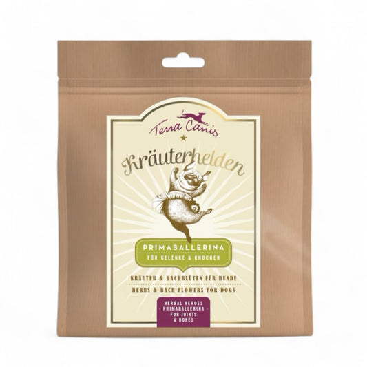 Terra Canis Kruidenhelden Prima Ballerina kruidenmix natuurlijk voedingssupplement hond 60 gram