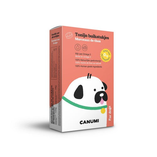 Canumi natuurlijk natvoer hond tonijn 120 gram