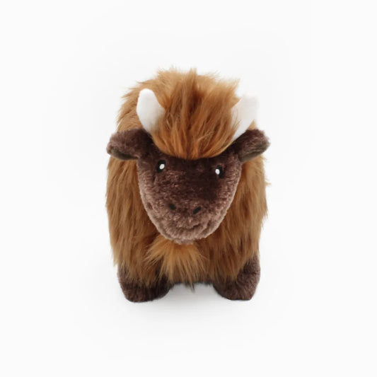 ZippyPaws hondenspeelgoed Wooliez Billie de  Bizon 30 cm