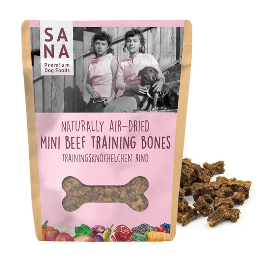 Sanadog natuurlijke trainingssnoepjes hond rund 100 gram