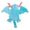BARK Grimbold The Dragon blauw hondenspeeltje met pieper 26,5 cm
