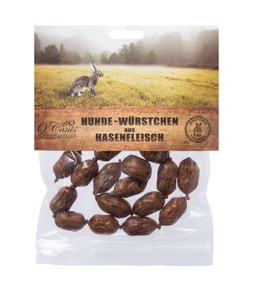 O’Canis snackworstjes haas tussendoorsnack 100 gram