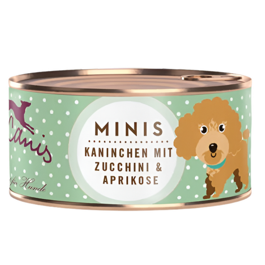 Terra Canis Mini natuurlijk natvoer hond konijn courgette abrikozen 100 gram