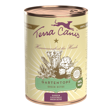 Terra Canis natuurlijk natvoer hond Gartentopf Green Detox 400 gram