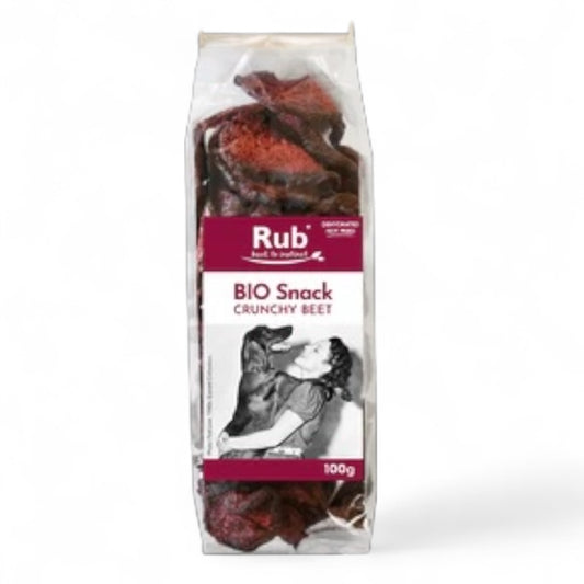 Retorn Krokante Rode biet natuurlijke kauwsnack hond 100 gram