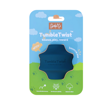 Charlie &  Co voerspeeltje Tumble Twist  marineblauw