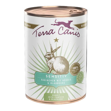 Terra Canis Sensitive konijn natuurlijk natvoer hond 400 gram