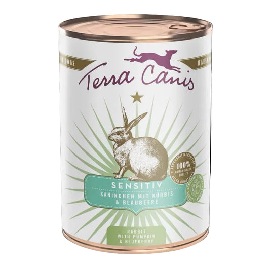 Terra Canis Sensitive konijn natuurlijk natvoer hond 400 gram