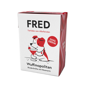FRED Wuffmopolitan hondendrank kip maaltijdtopper hond 200 gram