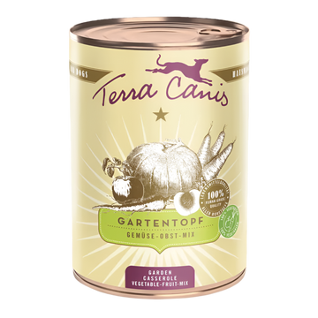 Terra Canis natuurlijk natvoer hond Gartentopf groenten en fruit 400 gram
