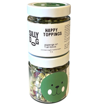 Pamico Happy Toppings asperge met framboos maaltijdtopper