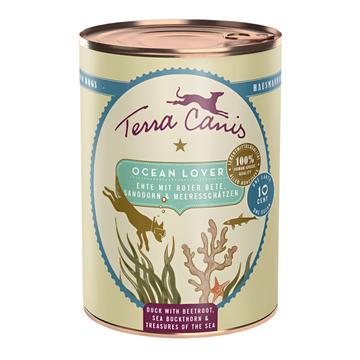 Terra Canis natuurlijk natvoer hond Ocean Lover eend zeemineralen 400 gram