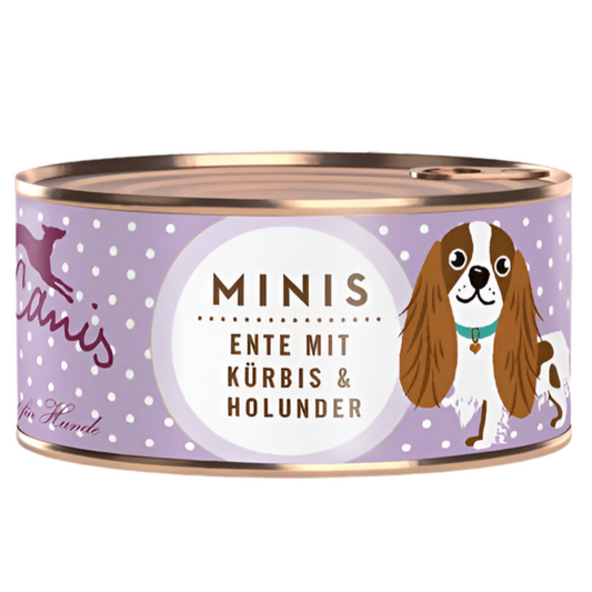 Terra Canis Mini natuurlijk natvoer hond eend pompoen fruit 100 gram