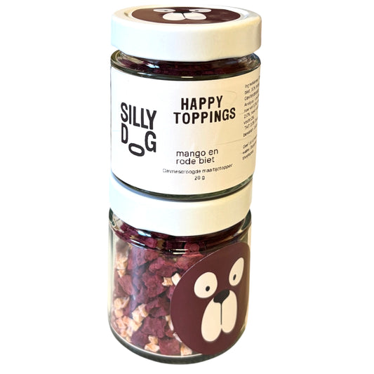 Pamico Happy Toppings mango en rode biet maaltijdtopper