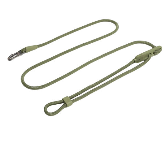 Zee.dog Army green handsfree hondenlijn