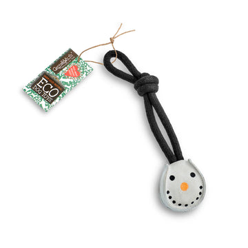 Green and Wild's Sven the Snowball natuurlijk hondenspeelgoed