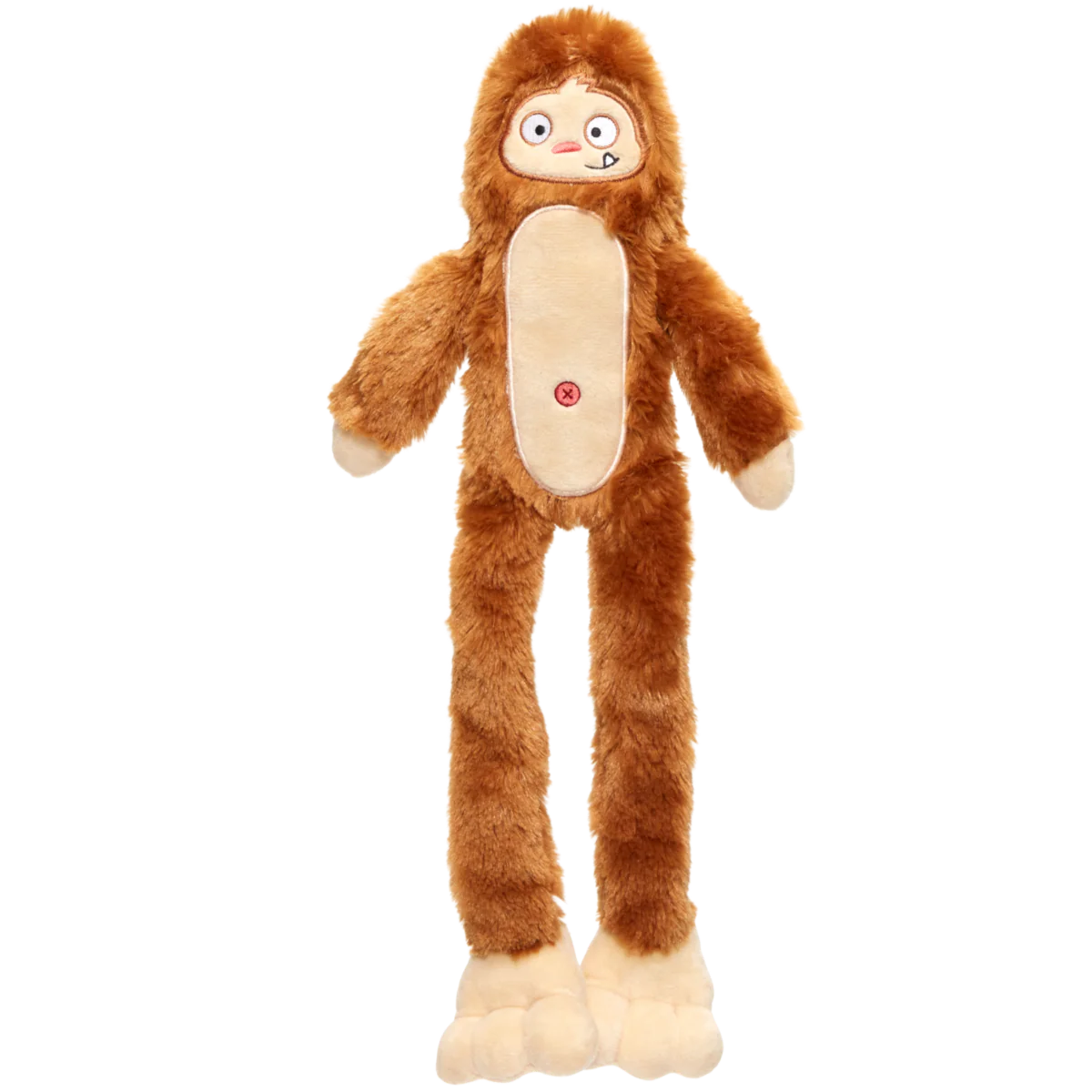 BARK Hairy Henderson hondenspeeltje met pieper pluche speeltje 50 cm