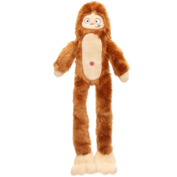 BARK Hairy Henderson hondenspeeltje met pieper pluche speeltje 50 cm