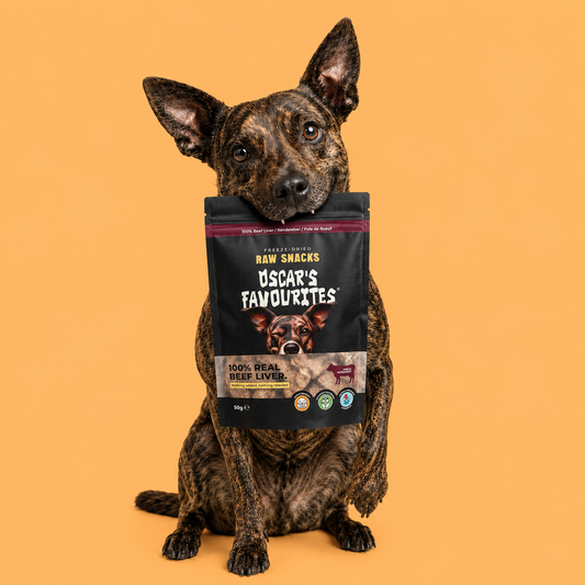 Oscar’s Favourites gevriesdroogde runderlever 50 gram