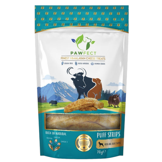 Luchtige Yak Puff strips 70 gram