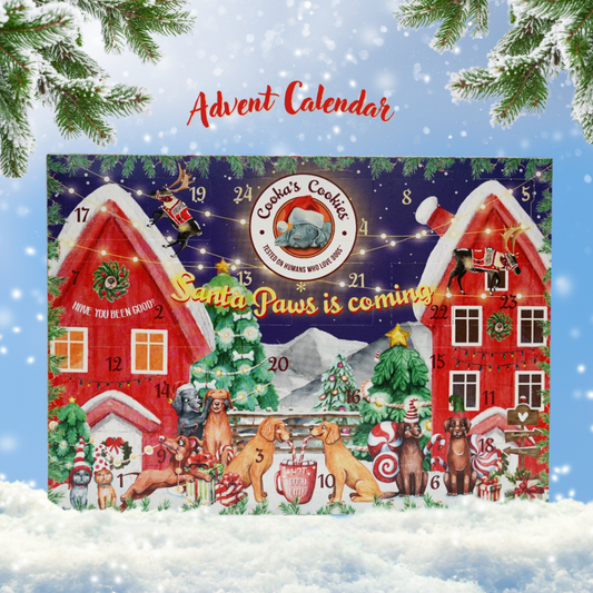 Cooka’s Cookies Adventskalender voor honden natuurlijke hondensnoepjes