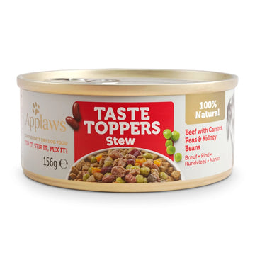 Applaws natuurlijke  maaltijdtopper hond Taste Toppers Stew rund 156 gram