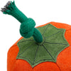Green & Wild's Patch the Pumpkin suède hondenspeelgoed 24 cm