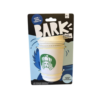 Bark Pupkin Spice Yappuccino super chewer hondenspeeltje 24 cm