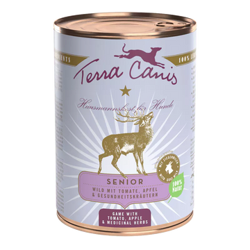 Terra Canis Senior Wild tomaat appel natuurlijk natvoer hond 400 gram