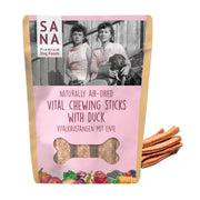 Sanadog kauwsticks rund eend natuurlijke tussendoor snack 150 gram