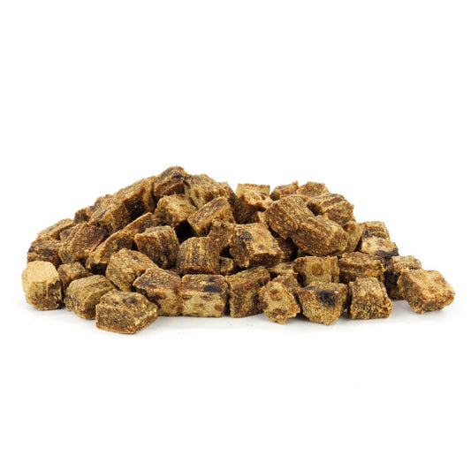 Bloom Eland Kip Vis Mini superfood bites natuurlijke trainingssnoepjes hond 150 gram