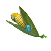 BARK Corn on the Slob maïs hondenspeeltje met pieper en touw 33 cm